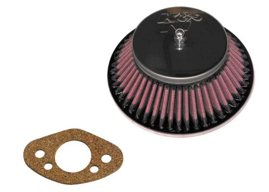 K&N 59-74 Rover Custom Round Race Filter Length 6.56in Width 6.31in Height 2.25in - Racecraft Industries