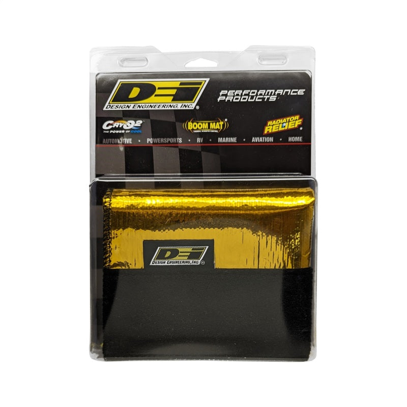 DEI Cool-Cover GOLD 3in to 4in OD Air Tube x 28in L - Air Tube Cover Kit - Racecraft Industries