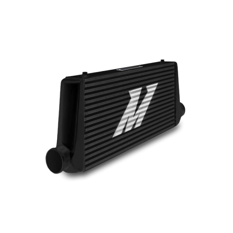 Mishimoto Universal Black R Line Intercooler Overall Size: 31x12x4 Core Size: 24x12x4 Inlet / Outlet - Racecraft Industries