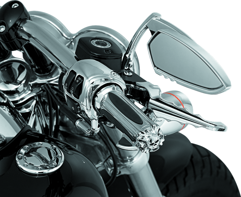 Kuryakyn Premium Zombie Grips With Throttle Boss Dual Cable Chrome - Racecraft Industries