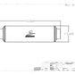 Aeromotive In-Line Filter - AN-16 10 Micron Microglass Element Extreme Flow - Racecraft Industries