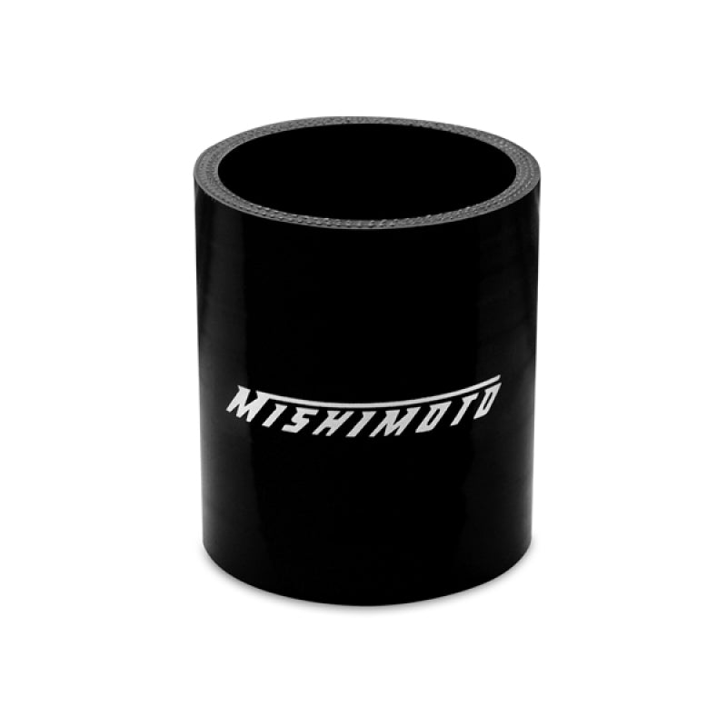 Mishimoto 2.25 Inch Black Straight Coupler - Racecraft Industries