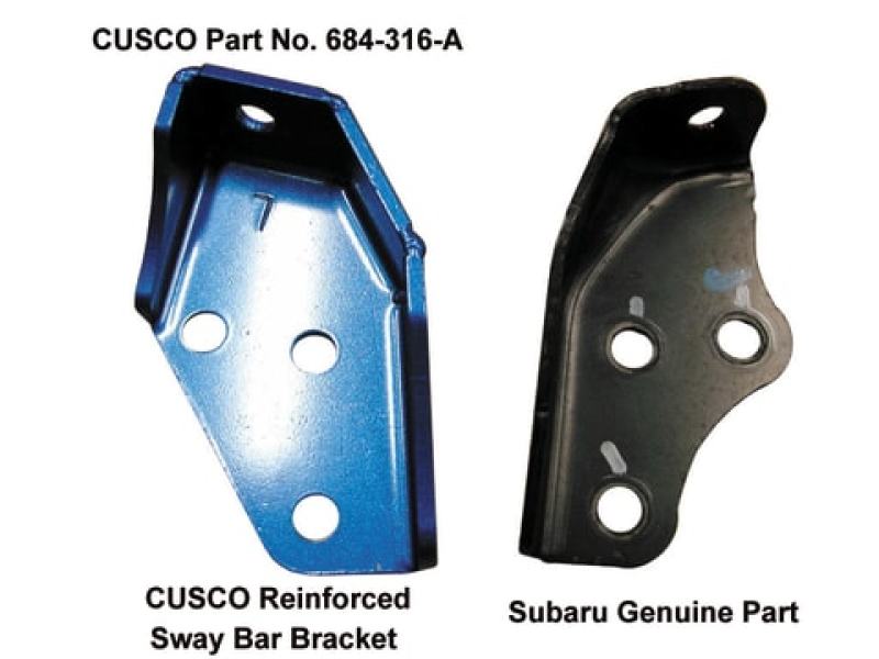 Cusco Rear Harder Sway Bar Bracket 03-09 Subaru Legacy - Racecraft Industries