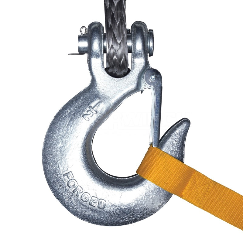 Superwinch 11500 LBS 12V DC 3/8in x 80ft Synthetic Rope Tiger Shark 11500 Winch - Racecraft Industries