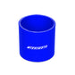 Mishimoto 3.0 Inch Blue Straight Coupler - Racecraft Industries