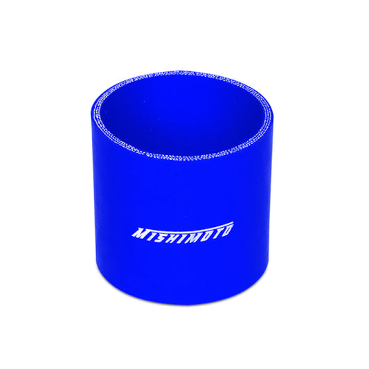 Mishimoto 3.0 Inch Blue Straight Coupler - Racecraft Industries