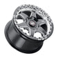Weld S909 17x10 Ventura 6 Beadlock 6x135 ET42 BS7.25 Gloss BLK MIL DIA 87.1 - Racecraft Industries