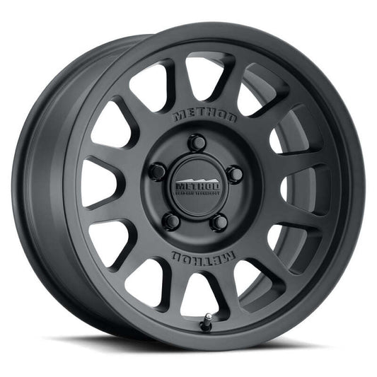 Method MR703 17x9 / -12mm Offset / 108mm Bore / 5x5.5 BP / 4.8in BS - Matte Black Wheel - Racecraft Industries