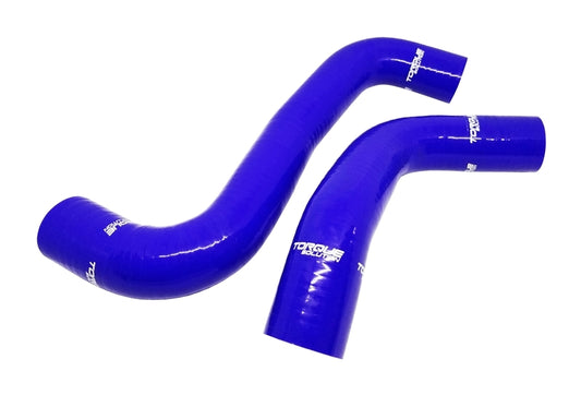 Torque Solution 08-14 Subaru WRX / 08-18 STI / 09-13 Forester XT Silicone Radiator Hose Kit - Blue - Racecraft Industries