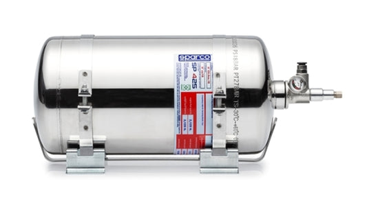Sparco 4.25 Liter Electric Steel Extinguisher System - Racecraft Industries
