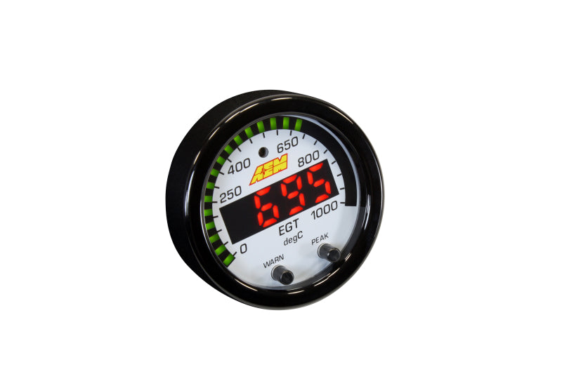 AEM X-Series EGT 0-1800F Gauge - Racecraft Industries