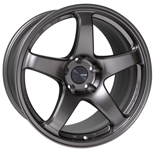 Enkei PF05 18x9.5 5x114.3 38mm Offset 75mm Bore Dark Silver Wheel - Racecraft Industries