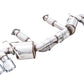 AWE Tuning 2020 Chevrolet Corvette (C8) Touring Edition Exhaust - Quad Chrome Silver Tips - Racecraft Industries
