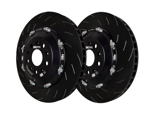 EBC Racing 2020+ Chevrolet Corvette Stingray 6.2L (w/Z51 Perf Package) 2 Piece SG Racing Rear Rotors - Racecraft Industries