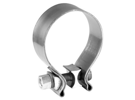 Borla 2in T-304 Stainless Steel AccuSeal Single Bolt Band Clamp - Racecraft Industries
