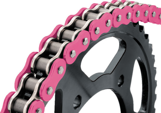 BikeMaster 520x120 BMXR O-Ring Chain - Pink - Racecraft Industries