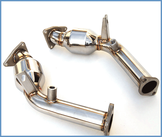 Invidia 09+ Nissan 370Z / Infiniti G37 60mm High Flow Cat w/ Bracket - Racecraft Industries