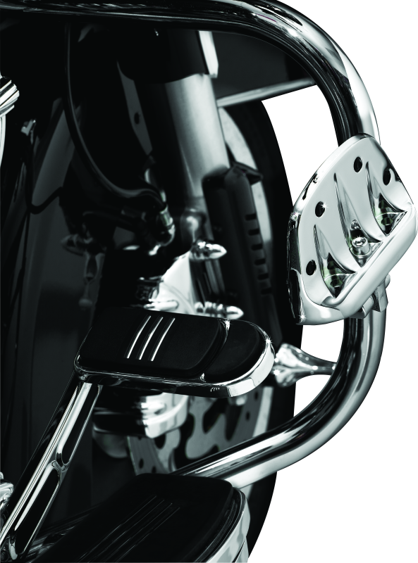 Kuryakyn Premium Mini Board With Male Mount Adapter Chrome - Racecraft Industries