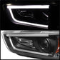 Spyder Dodge Charger 11-14 Projector Headlights Halogen - Light Tube DRL Blk PRO-YD-DCH11-LTDRL-BK - Racecraft Industries