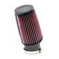 K&N Universal Air Filter - Round Tapered - 3in Top OD x 3.75in Base OD x 6in H x 2.438in Flange ID - Racecraft Industries