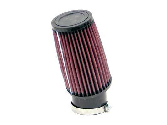 K&N Universal Air Filter - Round Tapered - 3in Top OD x 3.75in Base OD x 6in H x 2.438in Flange ID - Racecraft Industries