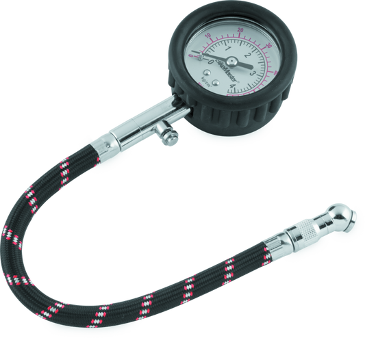 BikeMaster Tire Gauge/Hose 60 PSI - Racecraft Industries