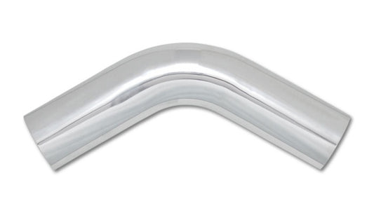 Vibrant 2.5in O.D. Universal Aluminum Tubing (60 degree Bend) - Polished - Racecraft Industries
