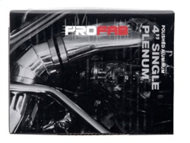 Spectre Plenum 4in. OD x 9in. (Air Cleaner to Stud Inlet) - Single - Racecraft Industries