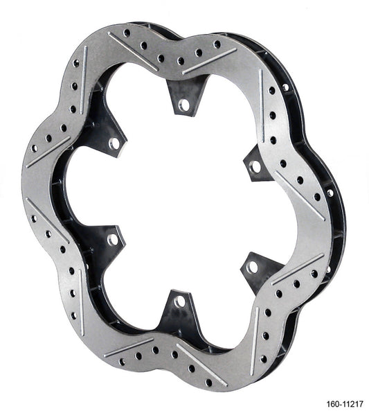 Wilwood Rotor-Stainless Scalloped 10.50 x .810 - 6 on 5.50in - Racecraft Industries