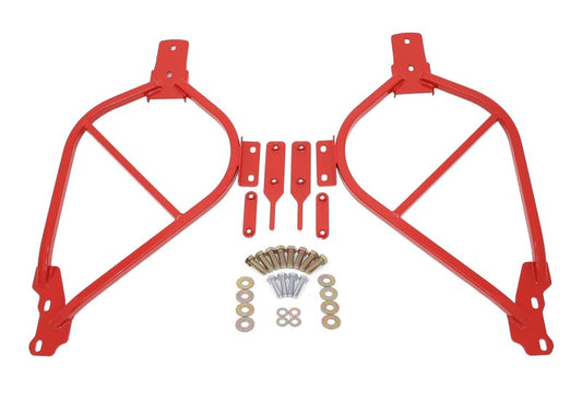 BMR 14-17 Chevy SS Sedan Bolt-On Subframe Connectors - Red - Racecraft Industries