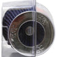 K&N Universal Air Filter Chrome Round Tapered Blue - 4in Flange ID x 1.125in Flange Length x 5.5in H - Racecraft Industries