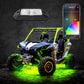 XK Glow Rock Light w/ XKchrome App Controlled Bluetooth Advanced Kit 8pc RGB 6W - Racecraft Industries