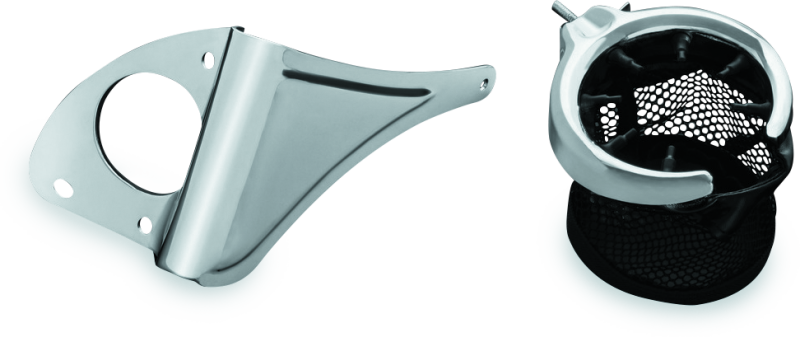 Kuryakyn Passenger Drink Holder With Basket 14-Up Touring Right Side Chrome - Racecraft Industries