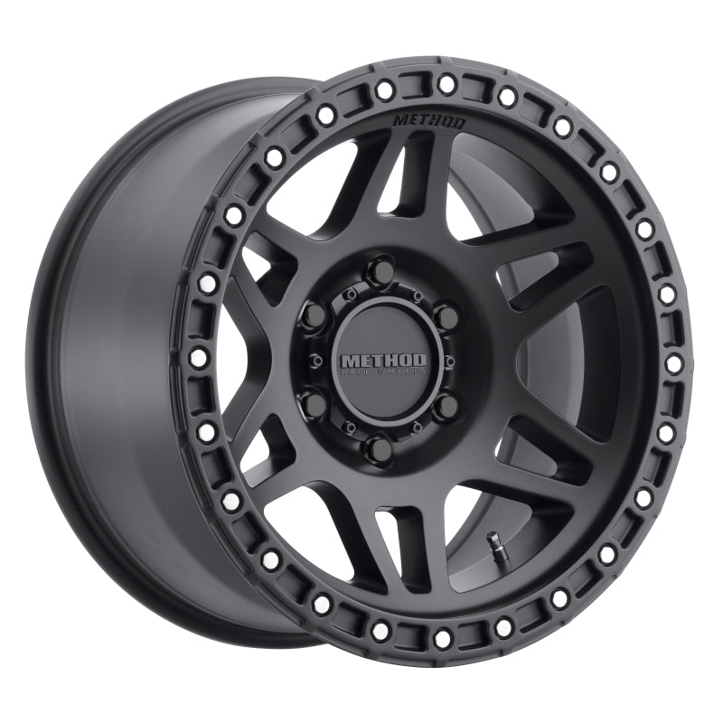Method MR312 17x8.5 0mm Offset 6x5.5 106.25mm CB Matte Black Wheel - Racecraft Industries