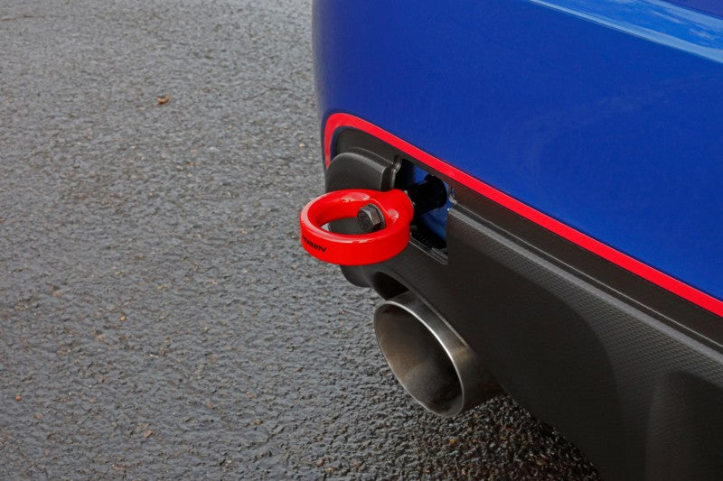 Perrin 13-20 & 2022 Subaru BRZ / 13-16 Scion FRS / 17-20 Toyota 86 Tow Hook Kit (Rear) - Red - Racecraft Industries