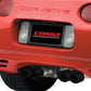 Corsa 1997-2004 Chevrolet Corvette C5 Z06 5.7L V8 Black Xtreme Axle-Back Exhaust - Racecraft Industries