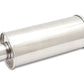 Vibrant StreetPower Round Muff 5inx9inx14in long Muff body 4in inlet I.D. x 4in outlet Center-Center - Racecraft Industries