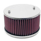 K&N Universal Custom Air Filter - Round 1.625in Flange / 1.625in ID / 2.75in Overall Height - Racecraft Industries