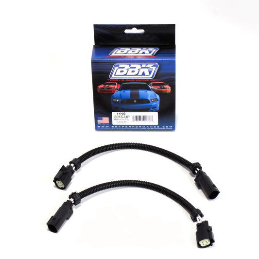 BBK 2015 Mustang GT V6 6-Pin Front O2 Sensor Wire Harness Extensions 12 (pair) - Racecraft Industries