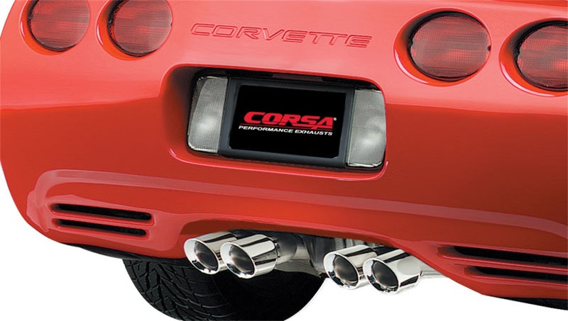 Corsa 1997-2004 Chevrolet Corvette C5 Z06 5.7L V8 Polished Xtreme Cat-Back + XO Exhaust - Racecraft Industries