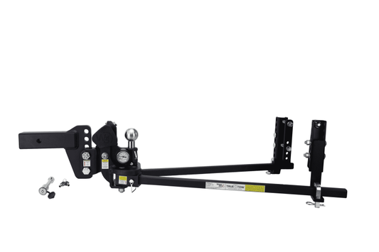 Weigh Safe True Tow Middleweight Distribution 4in Drop & 2in Shank (Rated for 8.5K GTWR) w/WS05 - Racecraft Industries