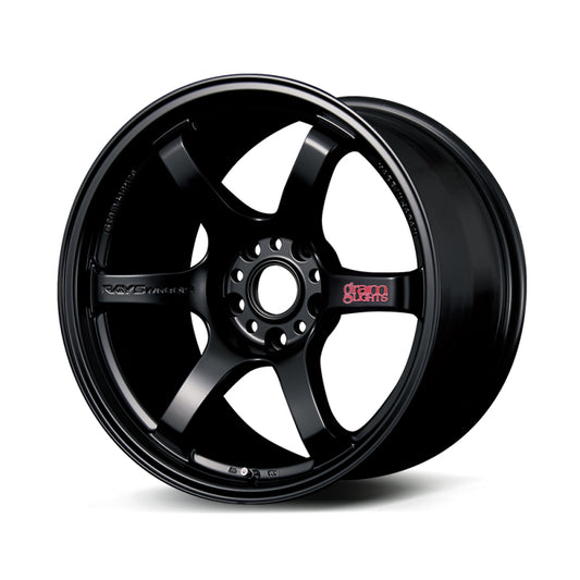 Gram Lights 57DR 18x8.5 +37 5-114.3 Semi Gloss Black Wheel - Racecraft Industries