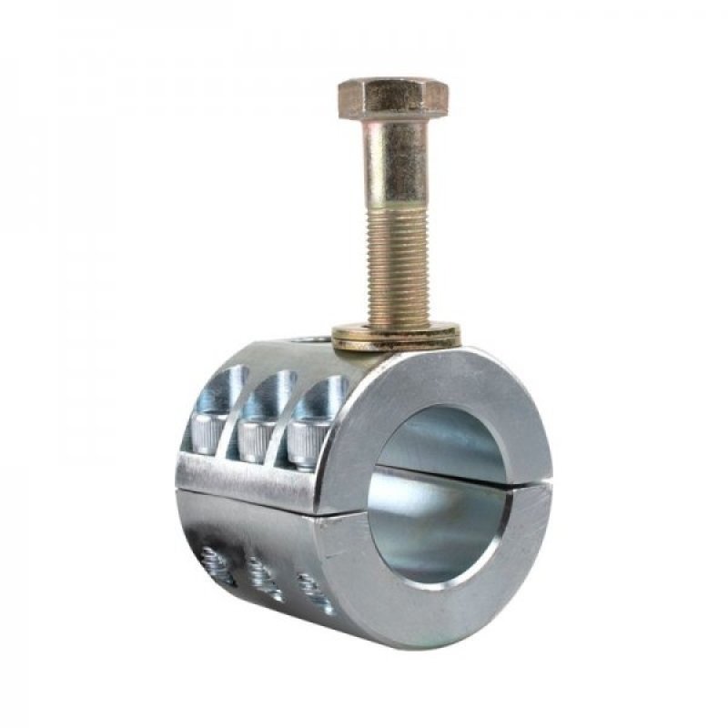 Synergy Jeep JK Steering Stabilizer Tie Rod Clamp 1-1/2in For 1.50in OD Tie Rods - Racecraft Industries