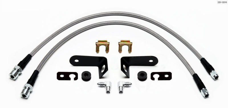 Wilwood Flexline Kit Honda CRZ 2011-up Front - Racecraft Industries