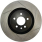 StopTech Power Slot 07-10 Ford Mustang Shelby Front Left Slotted Rotor - Racecraft Industries