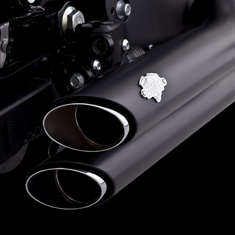 Vance & Hines HD 18-22 Fatboy/Blackout Shortshot Staggered PCX Full System Exhaust - Racecraft Industries
