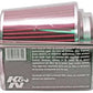 K&N Universal Air Filter Chrome Round Tapered Red - 4in Flange ID x 1.125in Flange Length x 5.5in H - Racecraft Industries