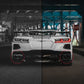 Corsa 20-21 Chevrolet Corvette Black Out Heat Protection Shields - Racecraft Industries