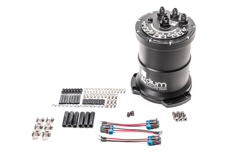 Radium Multi-Pump Fuel Surge Tank Fits Walbro F90000267/274/285 (Pumps Not Included) - Racecraft Industries