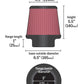 K&N Filter Universal Rubber Filter 5in Flange 6.5in Base 4.5in Top 5.5in Height - Racecraft Industries